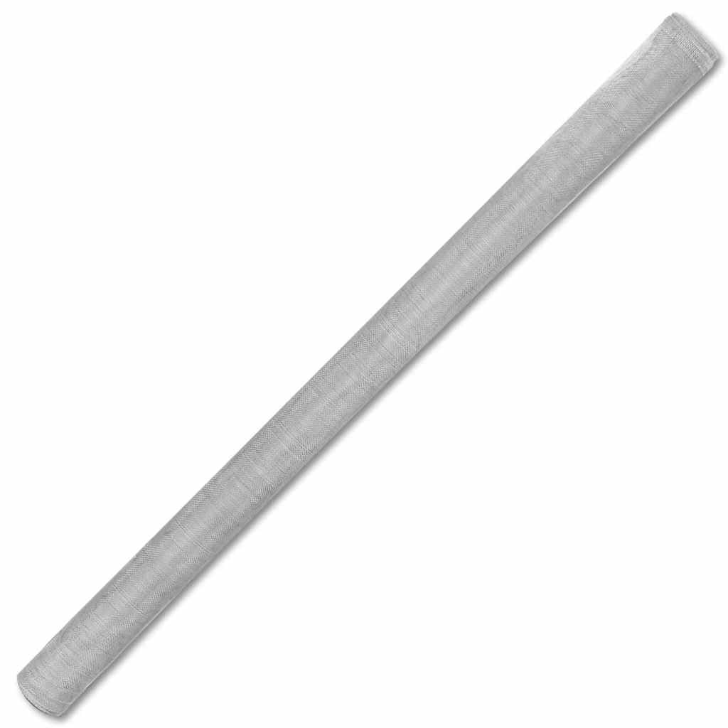 Aluminum Mesh Screen 39.4x196.9 in Silver D953