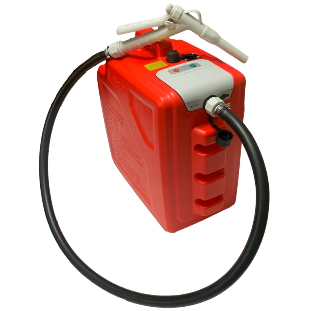 Fuel Transfer Pump with 5-Gallon Gas Can L9603