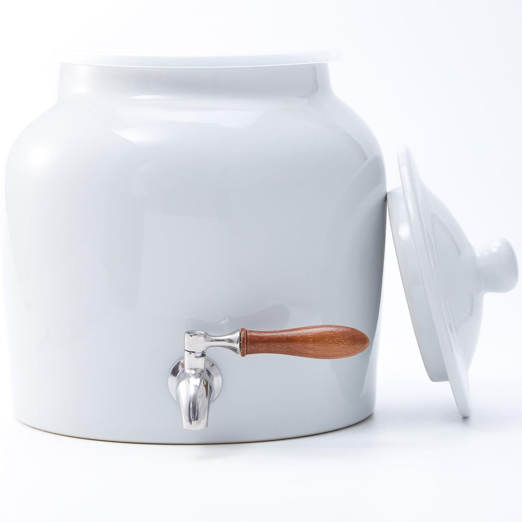 Ceramic Water Dispenser with Stainless Steel Faucet Z54284
