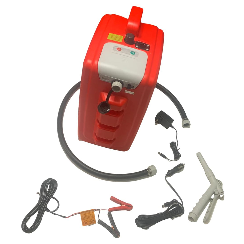Fuel Transfer Pump with 5-Gallon Gas Can L9603