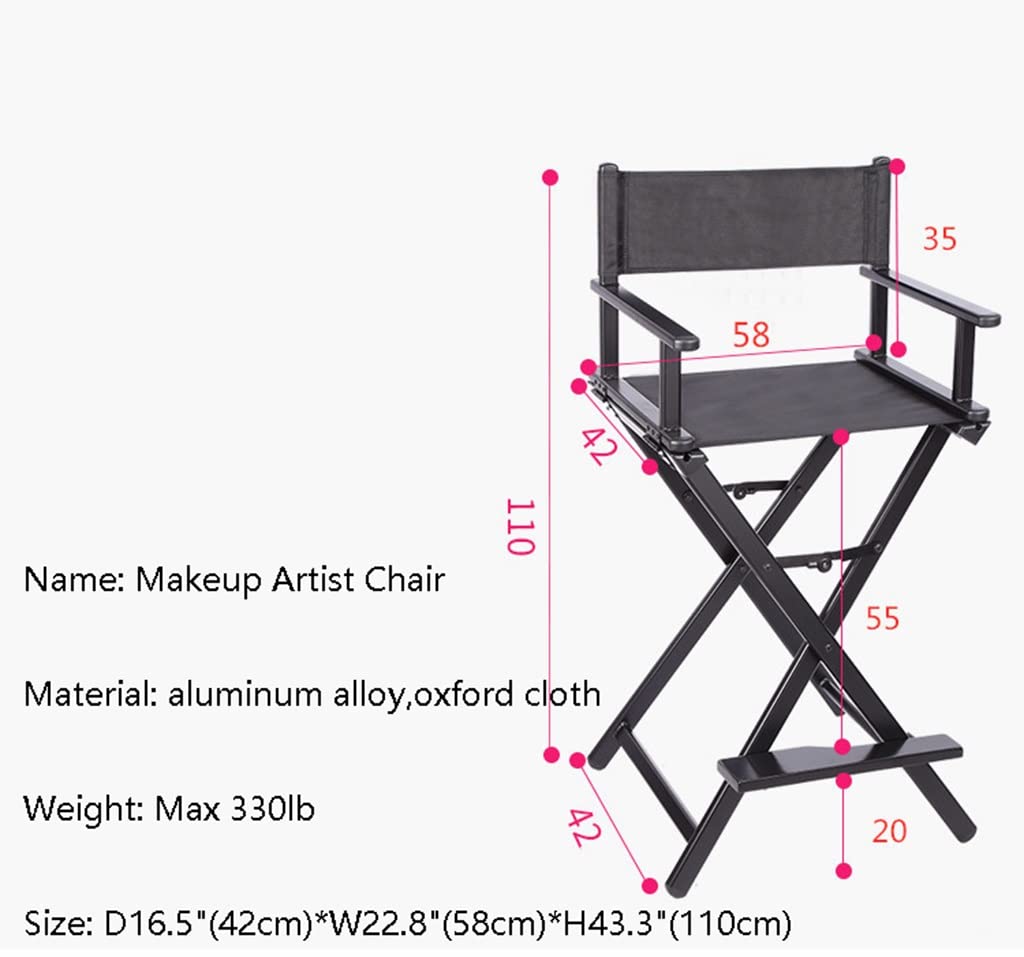 Portable Aluminum Folding Director's Chair I2965