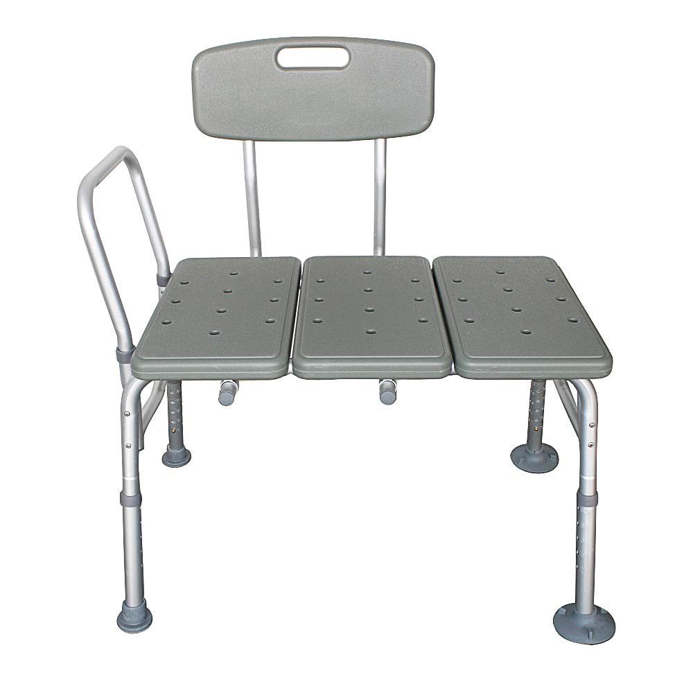 Tub Transfer Bench with Backrest and Armrest W50810