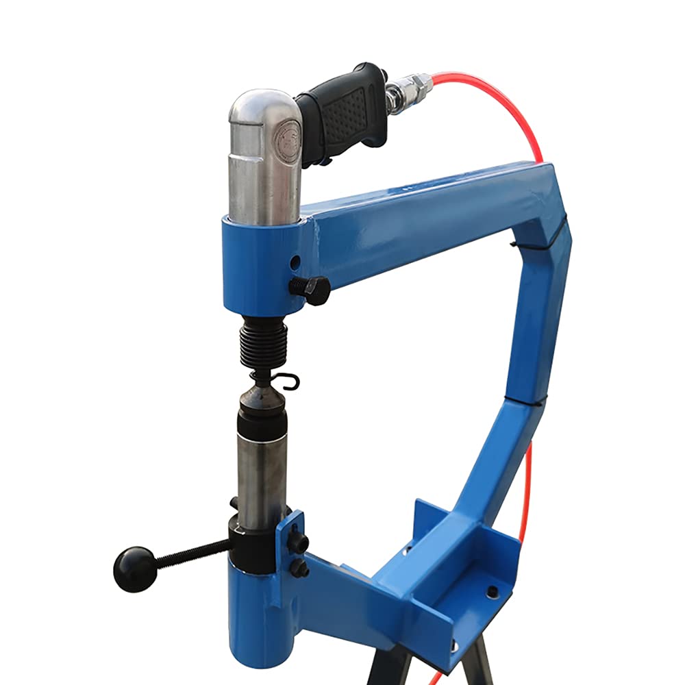 4" Throat Pneumatic Planishing Hammer with Cast Iron Stand W925