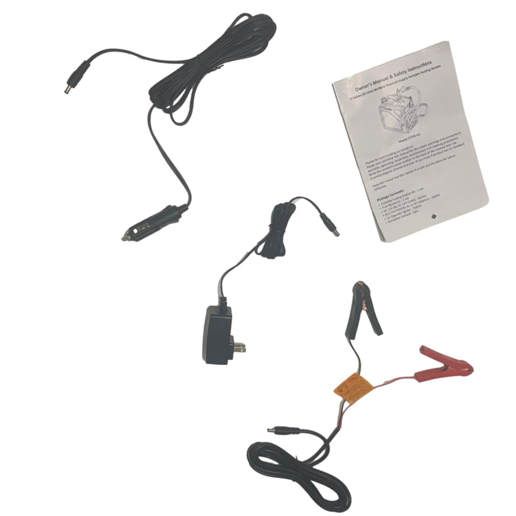 Fuel Transfer Pump with 5-Gallon Gas Can L9603