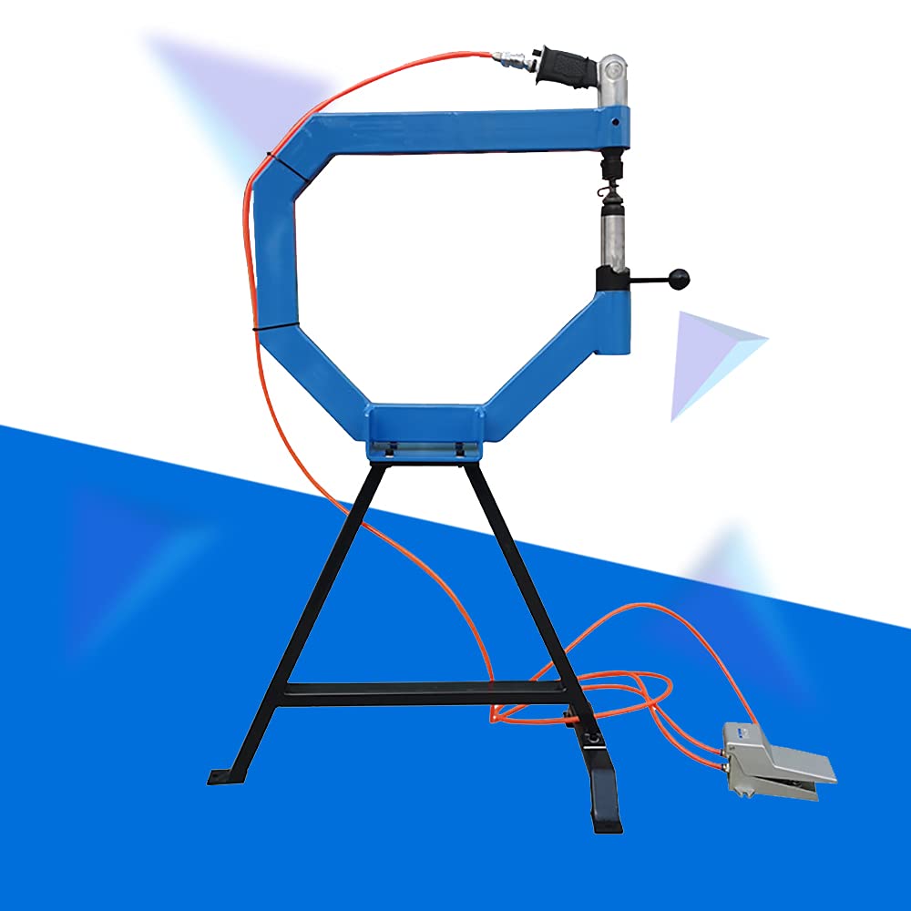 4" Throat Pneumatic Planishing Hammer with Cast Iron Stand W925