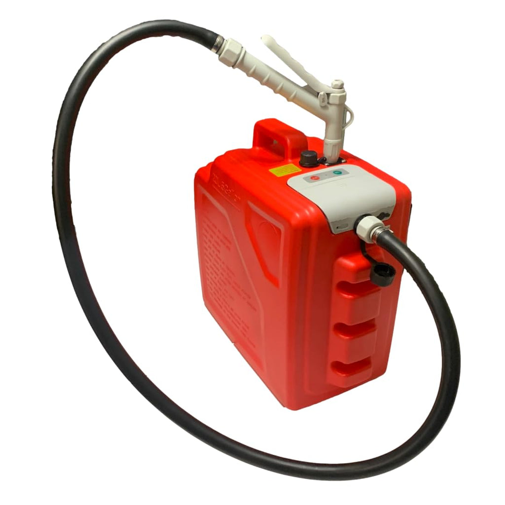 Fuel Transfer Pump with 5-Gallon Gas Can L9603