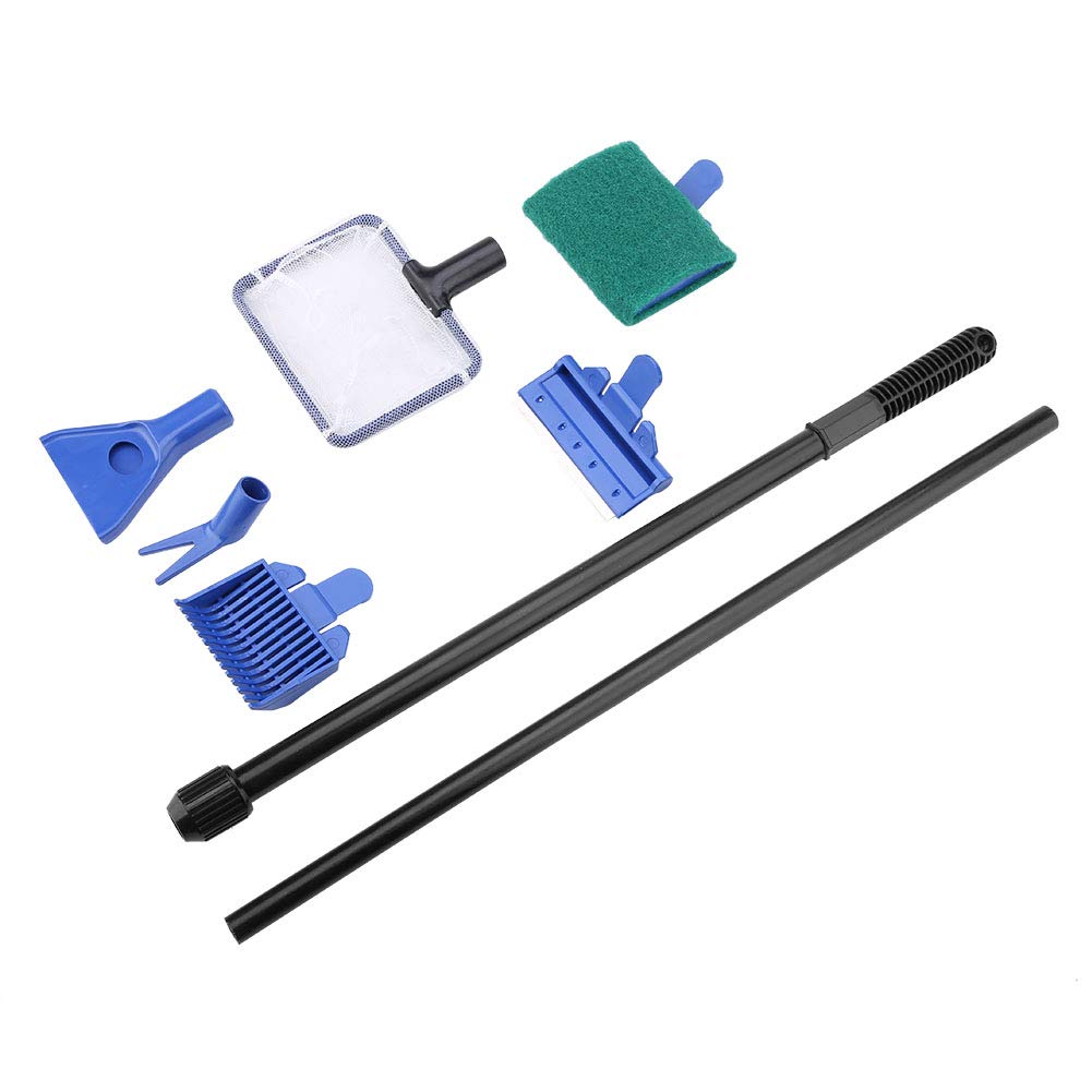 5 in 1 Retractable Aquarium Cleaning Kit with Extendable Handle J36652