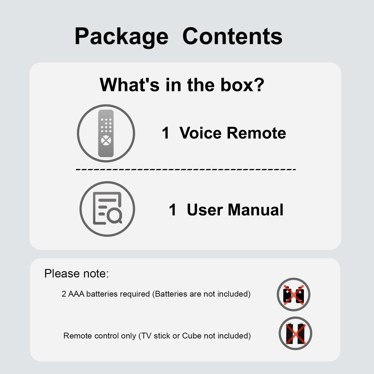 Replacement TV Remote O507