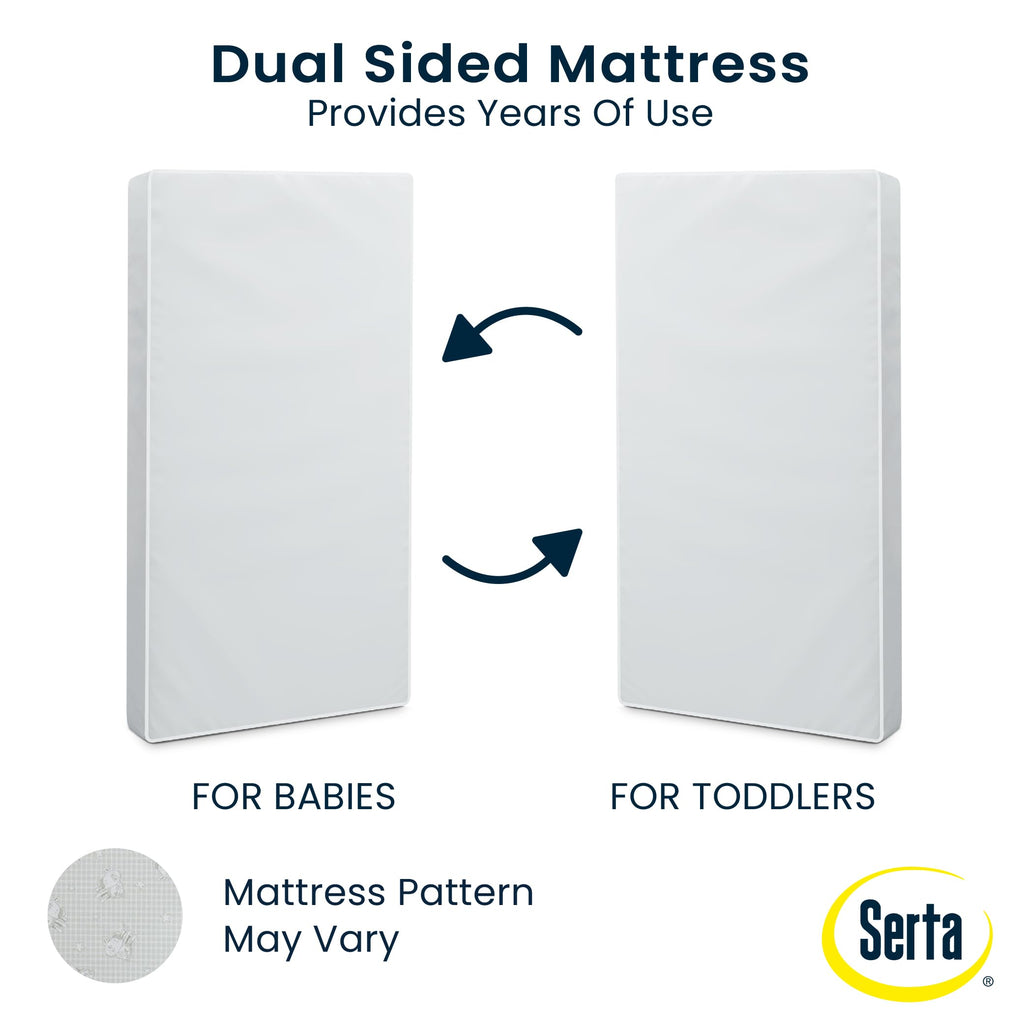 Waterproof Hypoallergenic Crib and Toddler Mattress S385101