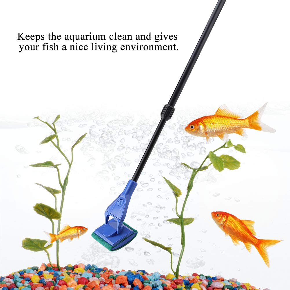 5 in 1 Retractable Aquarium Cleaning Kit with Extendable Handle J36652