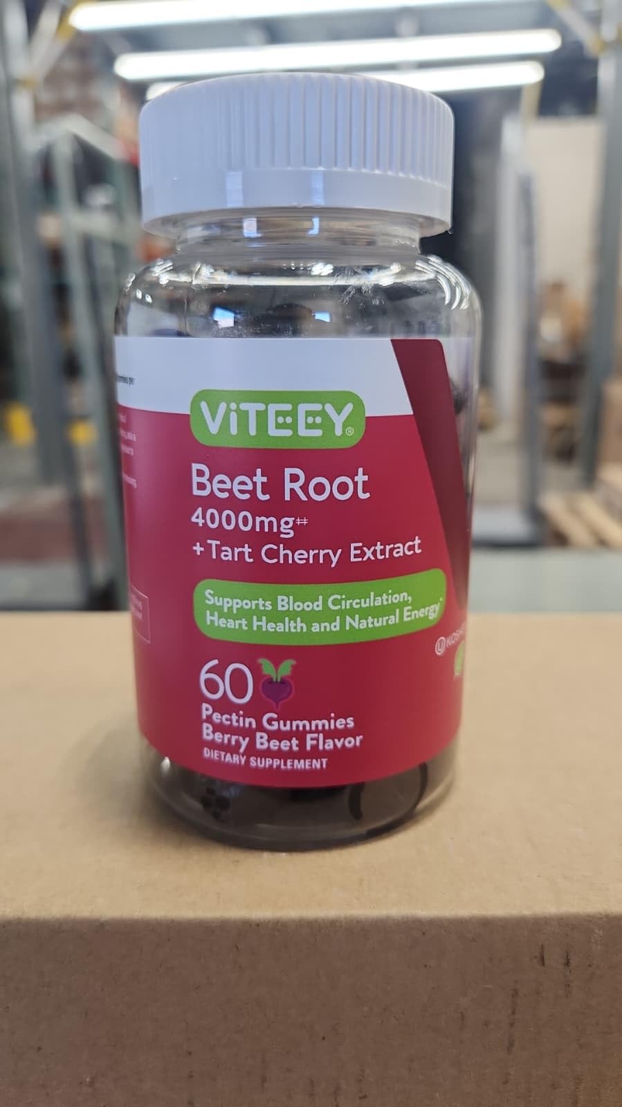 Beet Root Gummies 4000mg & Tart Cherry T3575