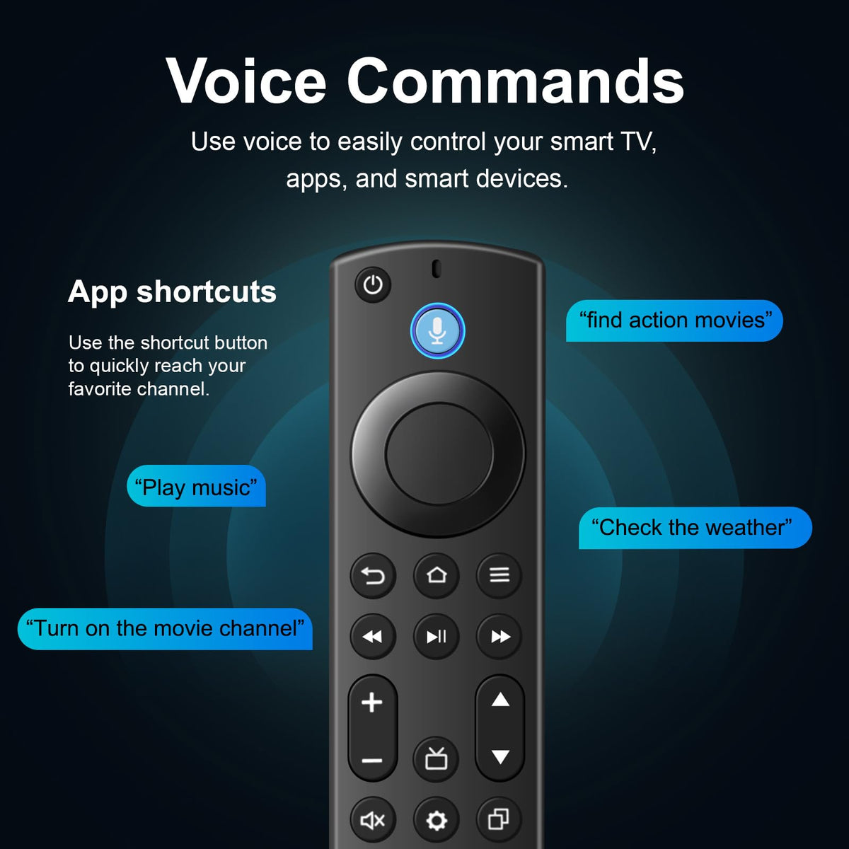 Replacement TV Remote O507