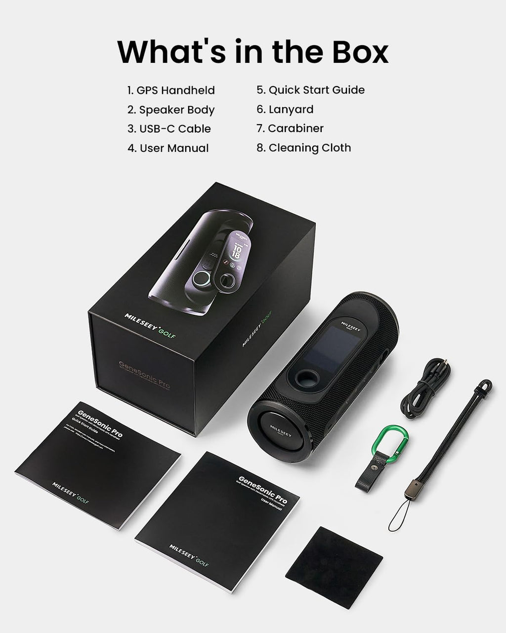 Golf GPS Speaker with 43K+ Courses X984688