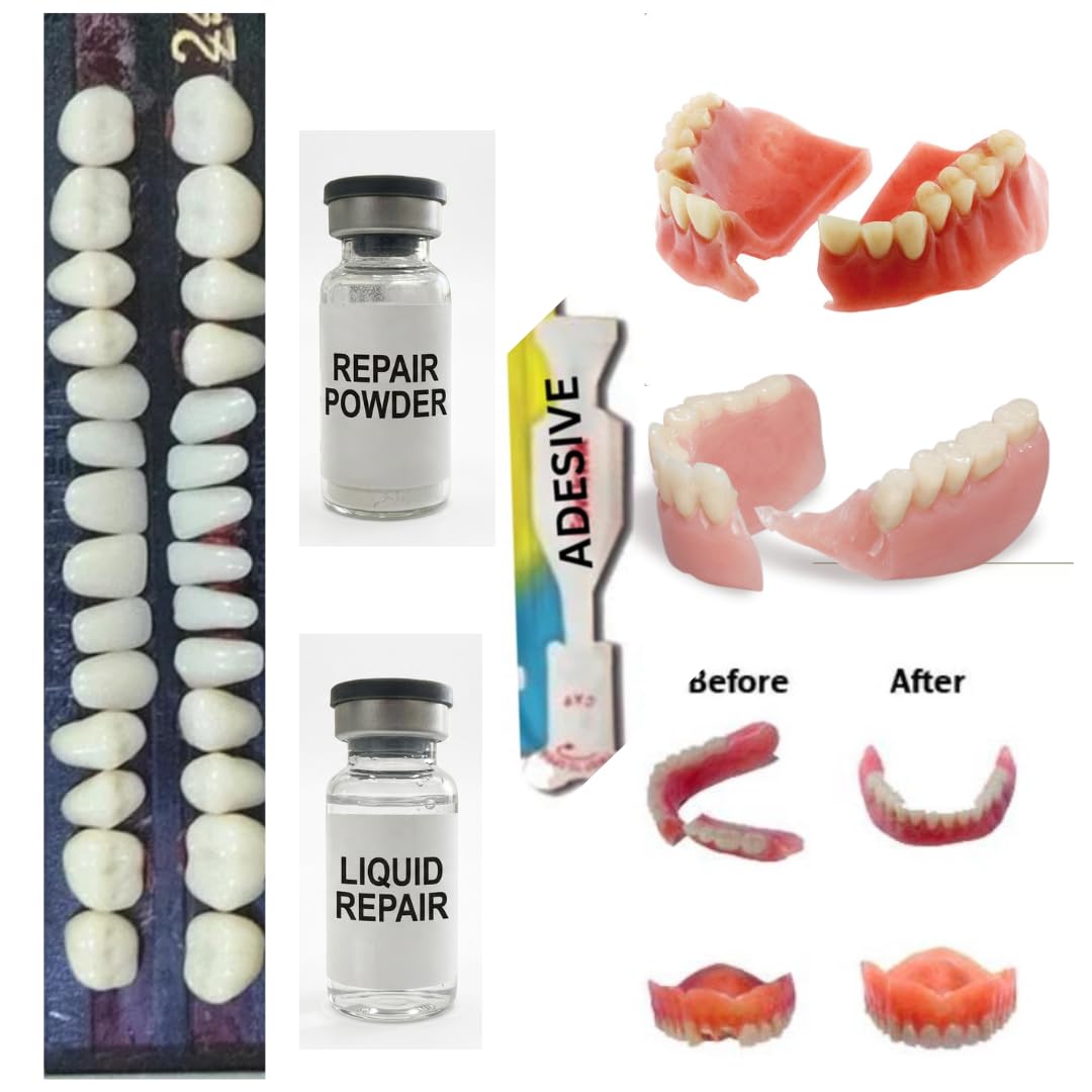 Professional Grade Denture Repair Kit Glue N7159