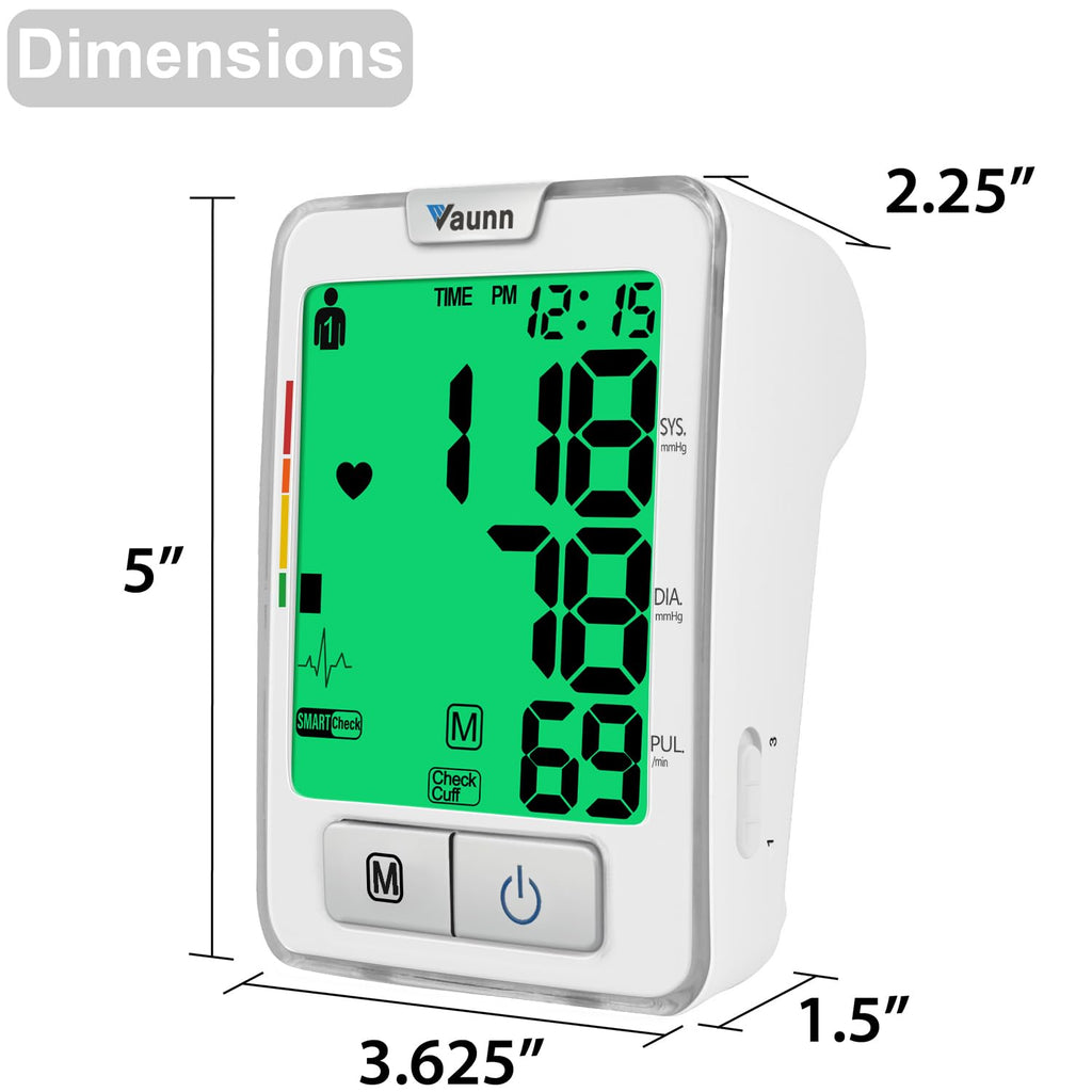 Automatic Upper Arm Blood Pressure Monitor Medium Arm Cuff K72368