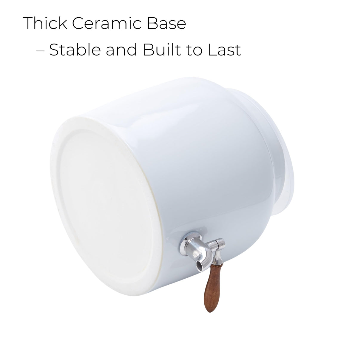 Ceramic Water Dispenser with Stainless Steel Faucet Z54284