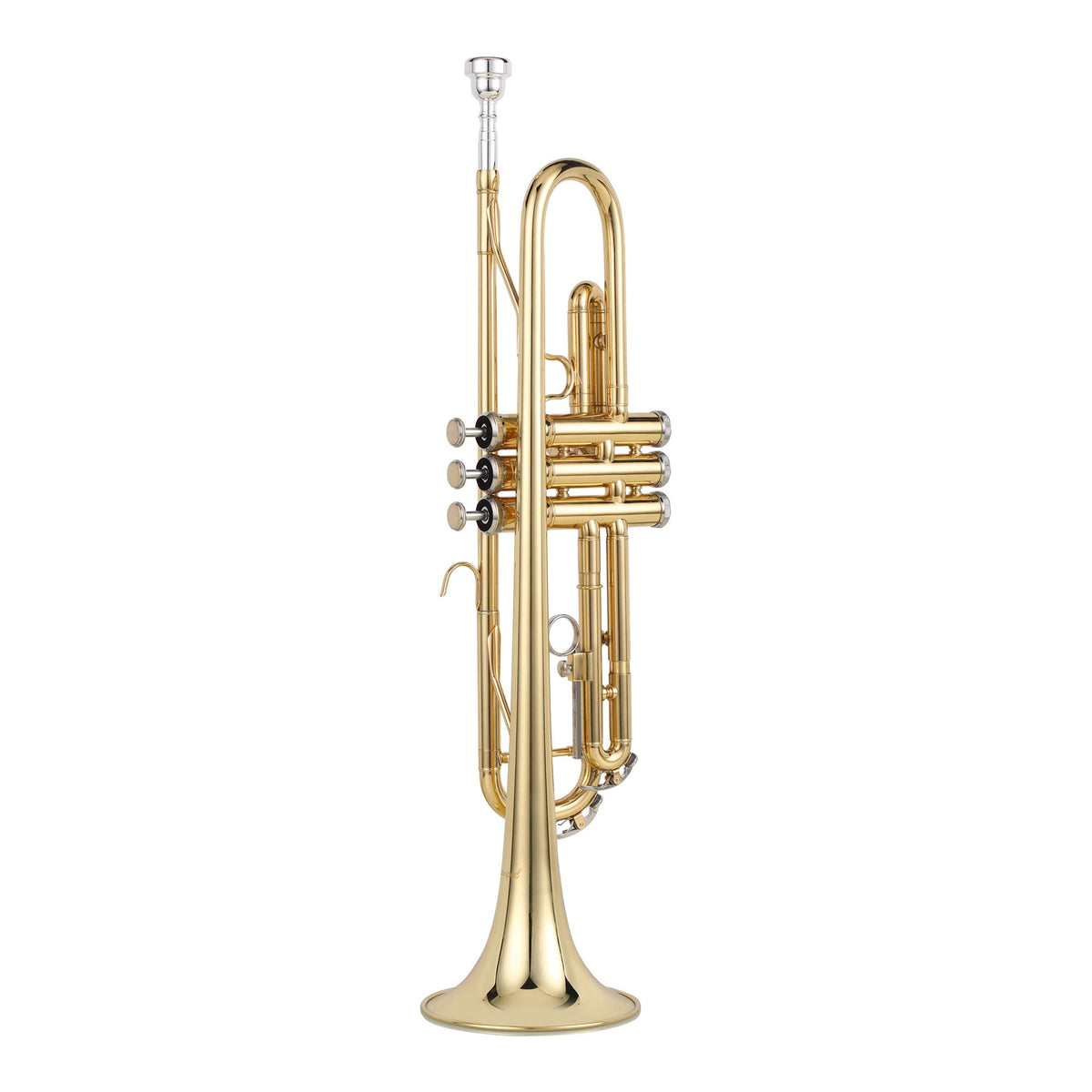 Gold Trumpet with Case, 7C Mouthpiece and Cleaning Kit B59511