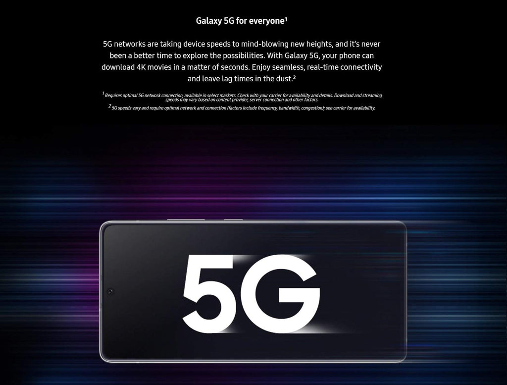 5G 128GB 6GB Prism Cube Black Smartphone A95911