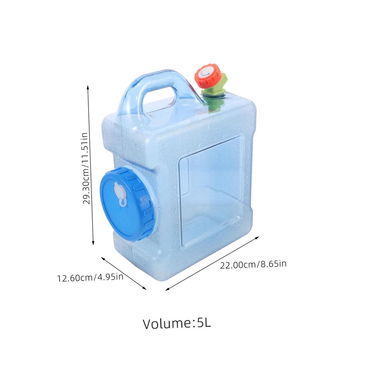 Portable 5L Blue Water Bucket R937