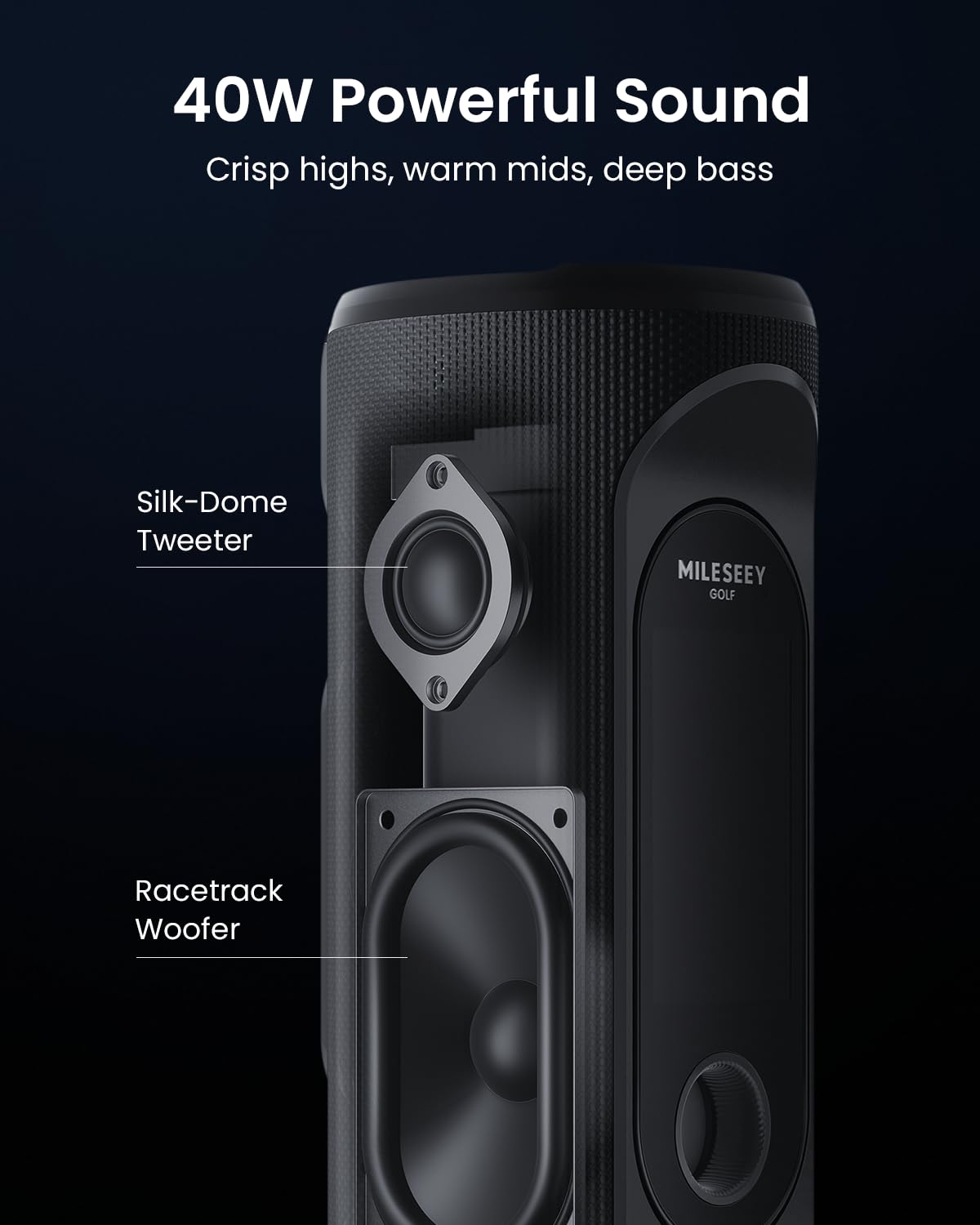 Golf GPS Speaker with 43K+ Courses X984688
