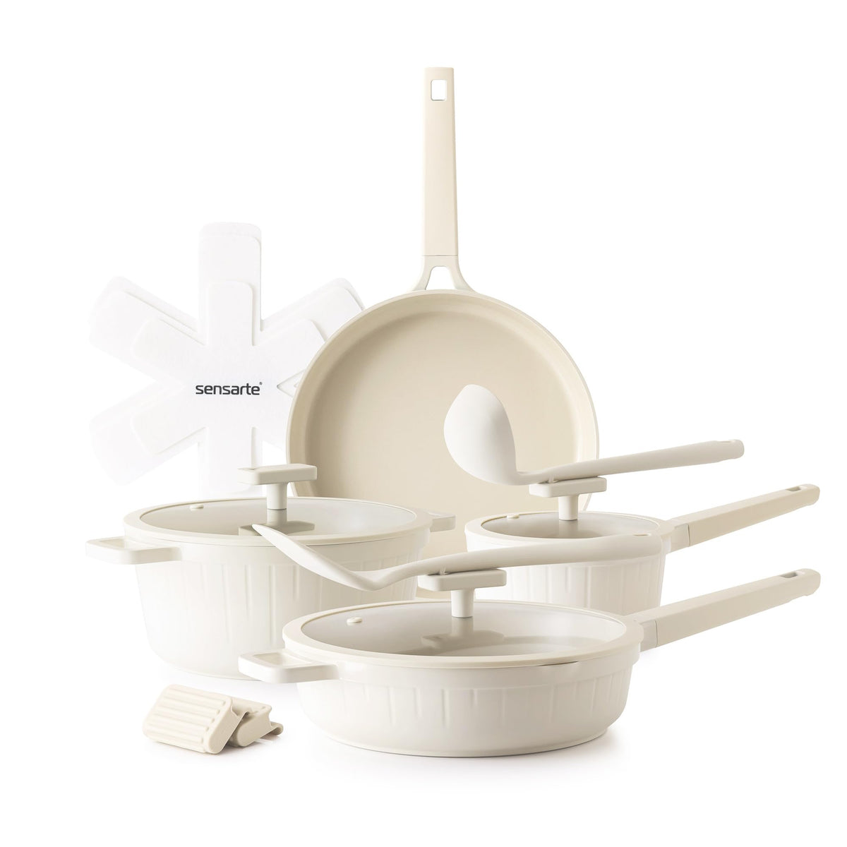 14 Pc Non Stick Ceramic Cookware Set U604543
