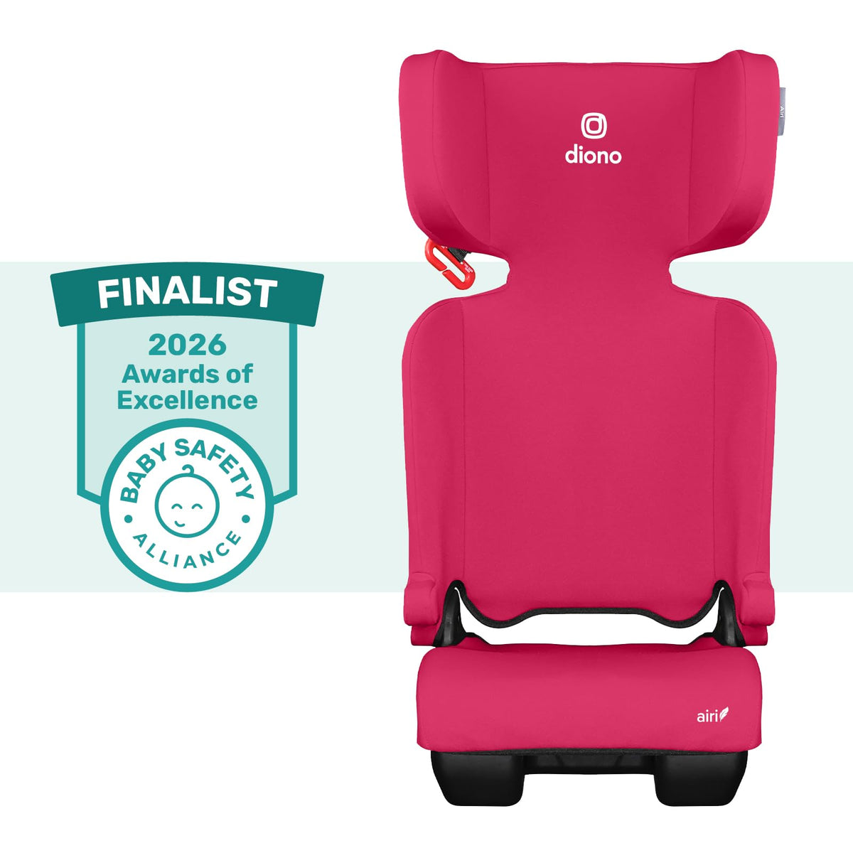 Pink Foldable High Back Booster Seat M73120