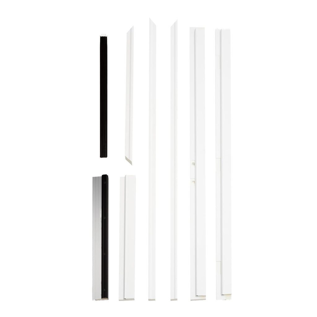 36"x80" Fiberglass Entry Door Frame, 4-9/16 Jamb, Left-Hand Inswing Q567645