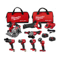 18-Volt Lithium-Ion Brushless Cordless Combo Kit with Two 5.0 Ah Batteries (7-Tool) V26082