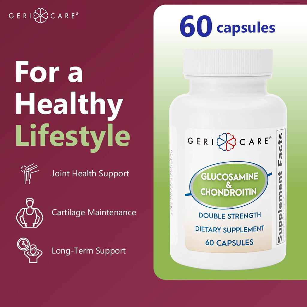 Glucosamine HCl 500 mg Chondroitin Sulfate 400 mg Capsules 60 Count G929247