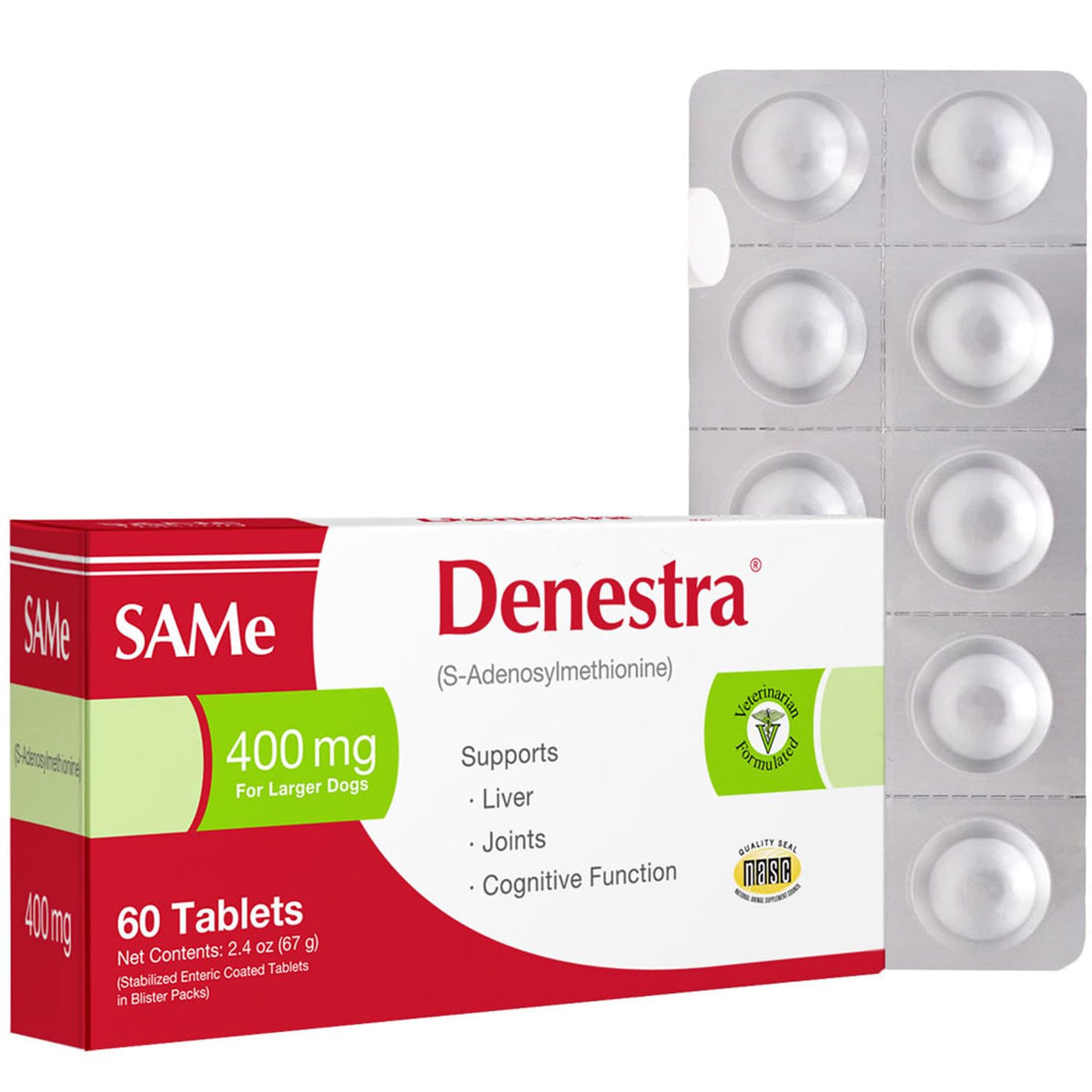 180 Tablets 400 mg S-Adenosyl-L-Methionine D190
