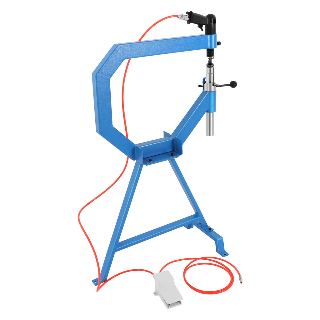 Pneumatic Planishing Hammer Metal Shrinker Stretcher with Stand & Pedal Y282