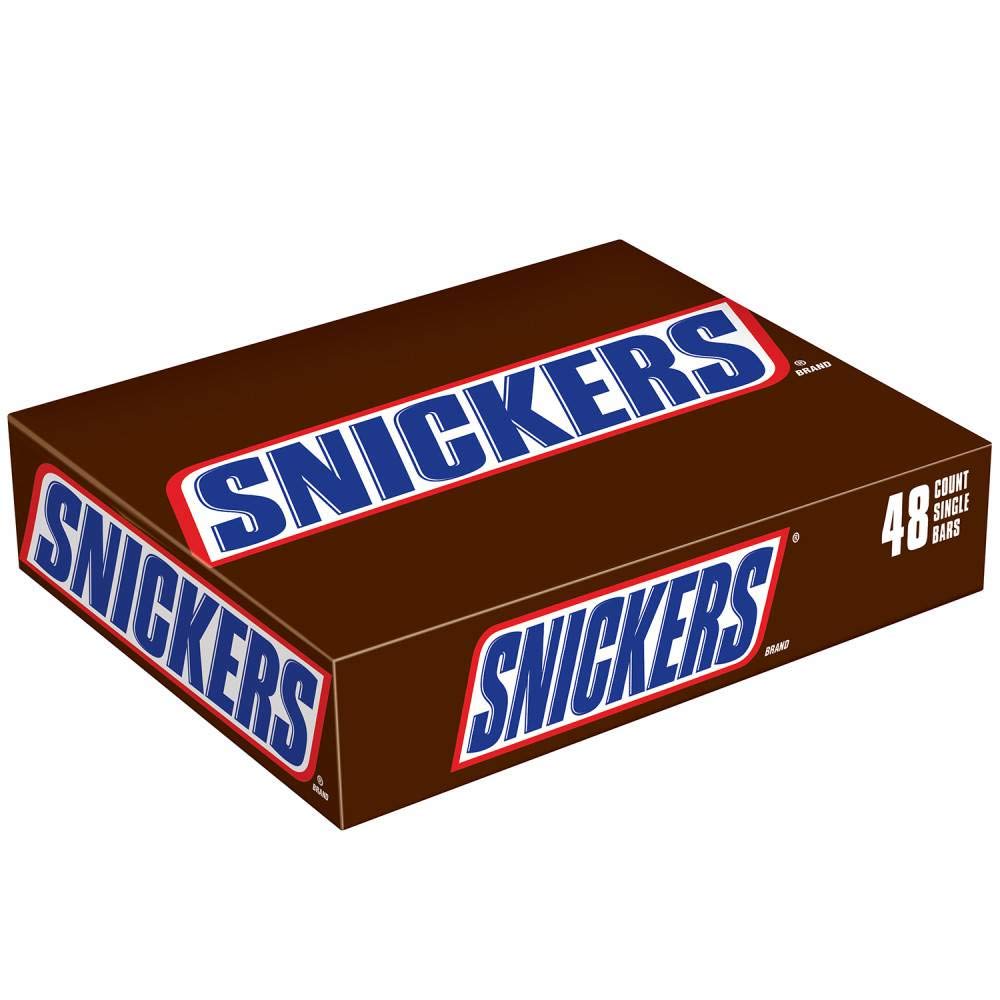 Milk Chocolate Peanuts Caramel Nougat Candy Bar 1.86 oz F4773