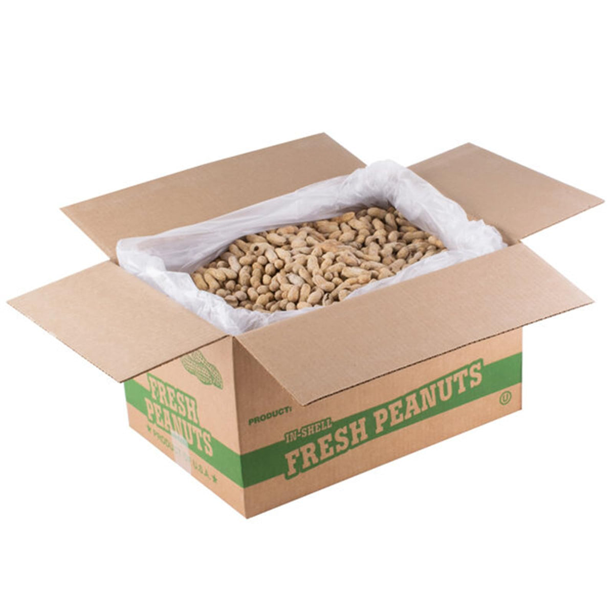 Roasted Salted in-Shell Peanuts 25 lb L917447