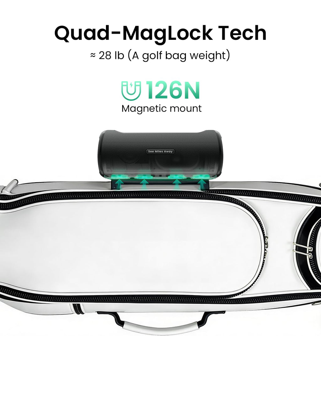 Golf GPS Speaker with 43K+ Courses X984688