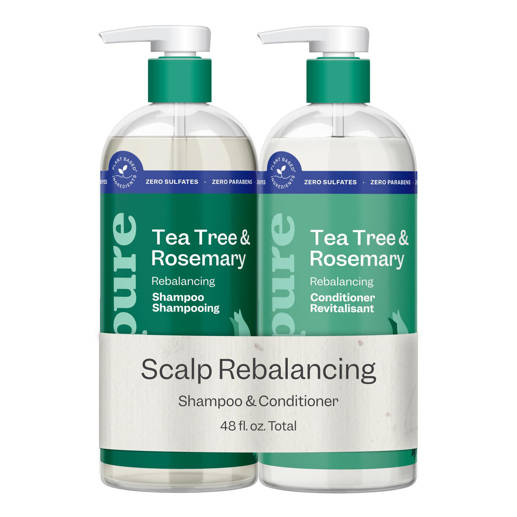 Tea Tree & Rosemary Shampoo & Conditioner Set 2x24oz C2267