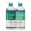 Tea Tree & Rosemary Shampoo & Conditioner Set 2x24oz C2267