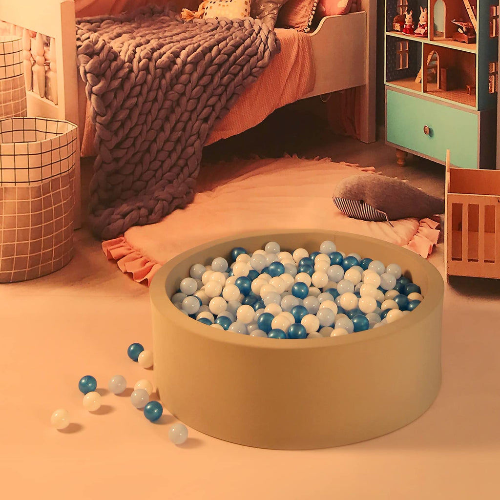 Crush Proof Non-Toxic Plastic Balls 170pcs 2.2inchs N2164