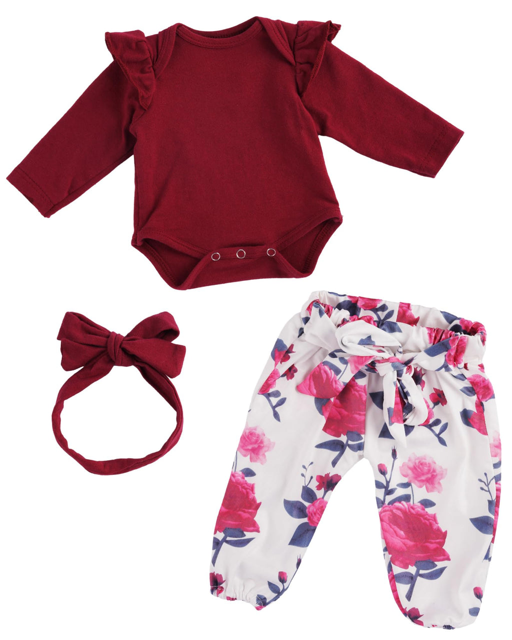 3 Pcs Baby Doll Clothes for 17-22 Inch Dolls Z347
