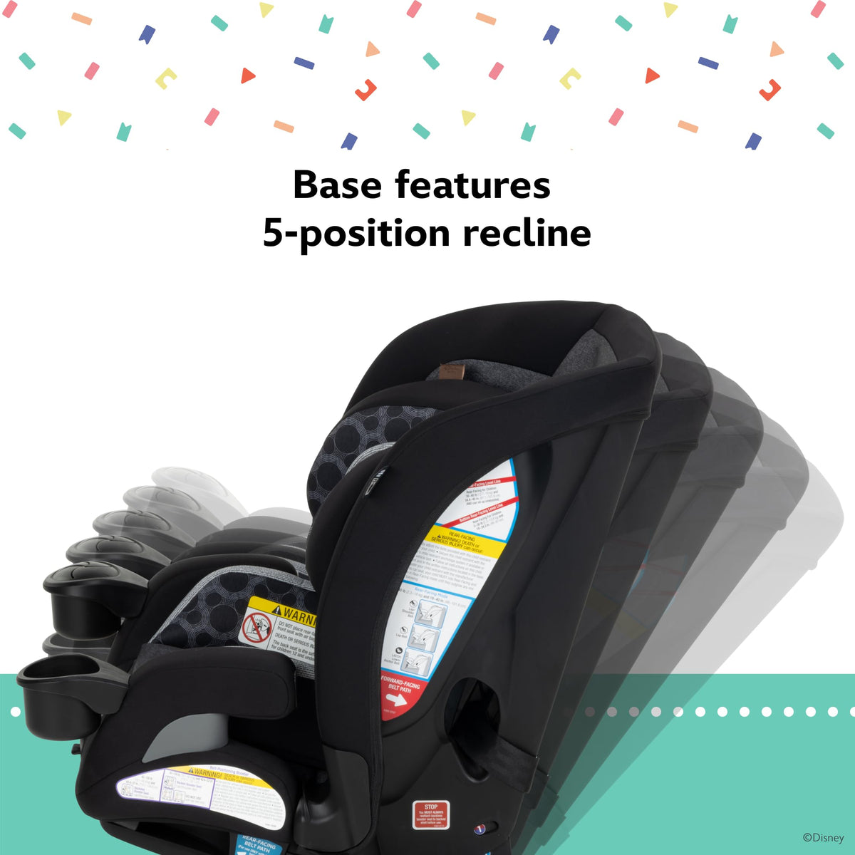 4-in-1 Convertible Car Seat R9379