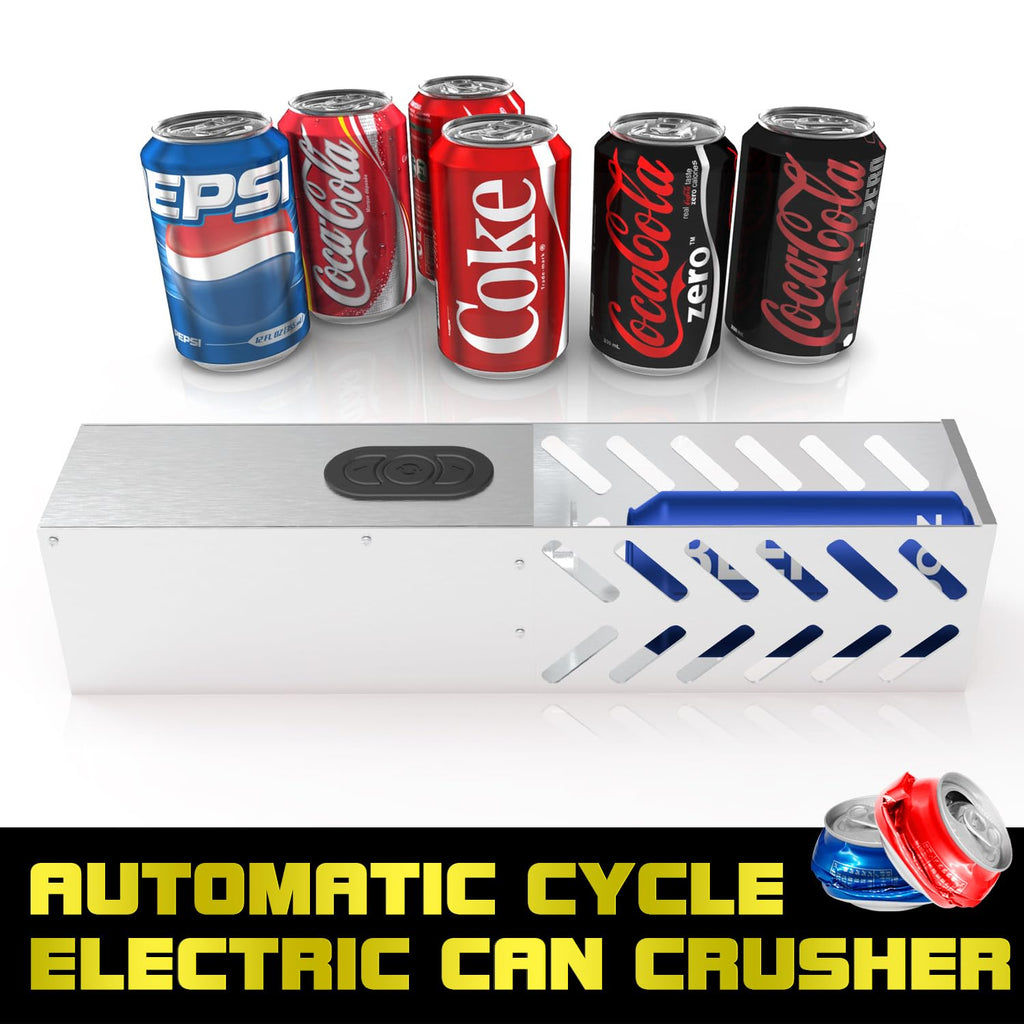 Electric Can Crusher 12oz~16oz Wall Mounted V224988
