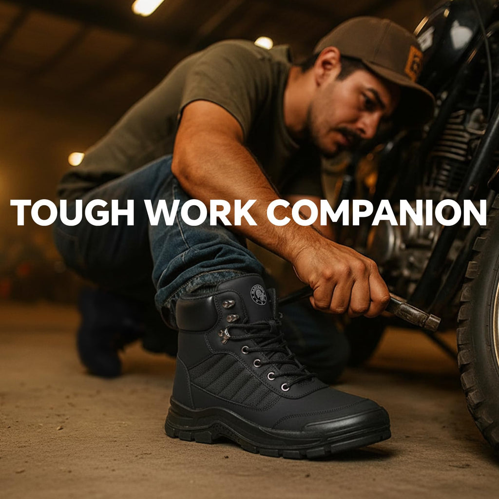 Steel Toe Puncture Proof Work Boots D958