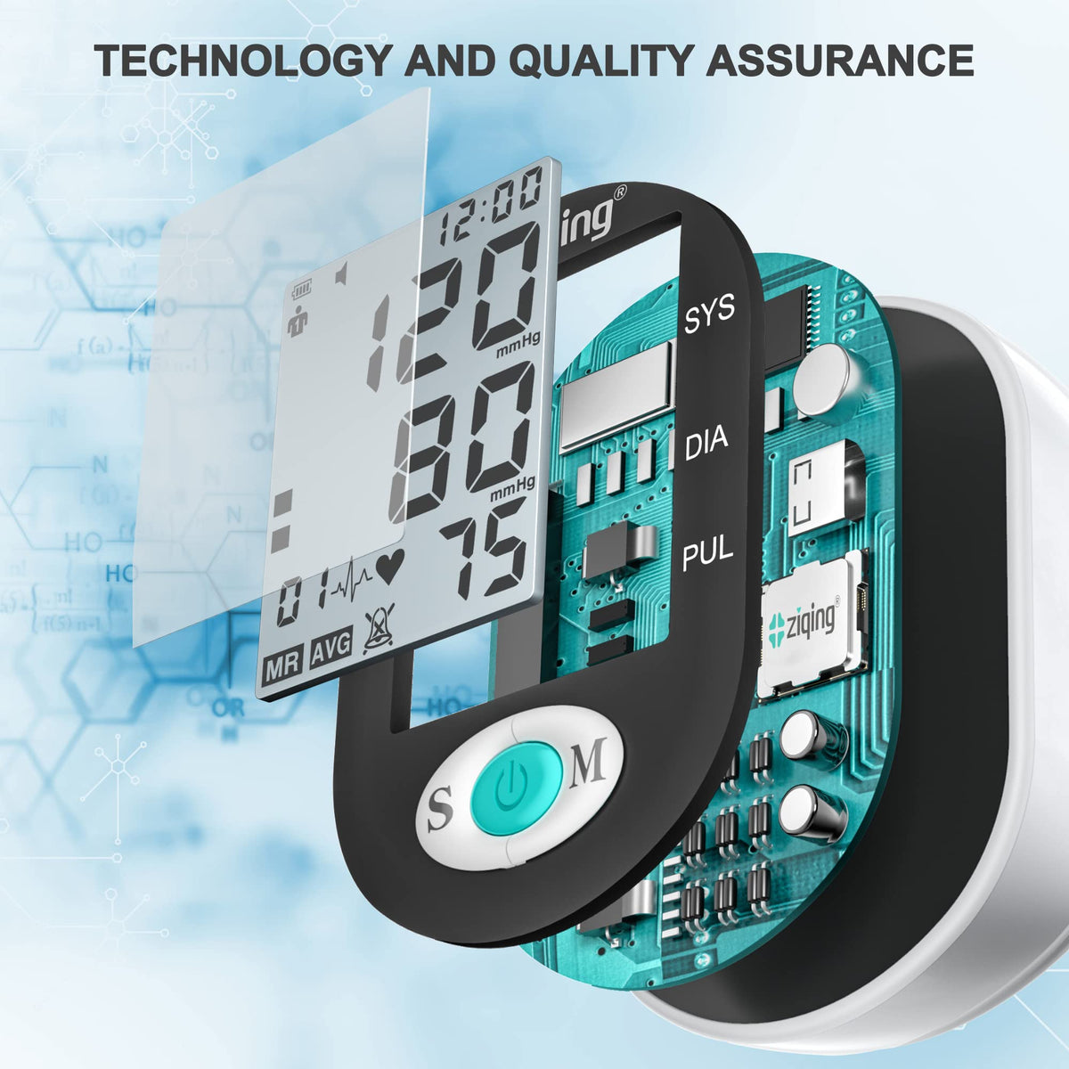 Automatic Upper Arm Blood Pressure Monitor Q837