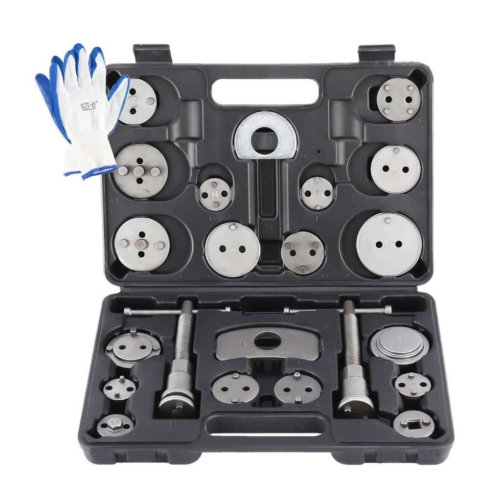 24pcs Disc Brake Caliper Compression Tool Kit L51610