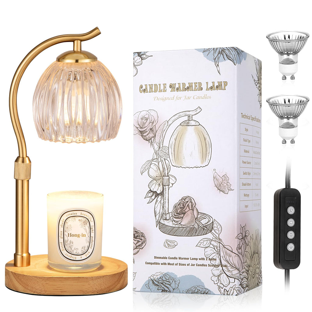 Candle Warmer Lamp with 2 Bulbs T316593