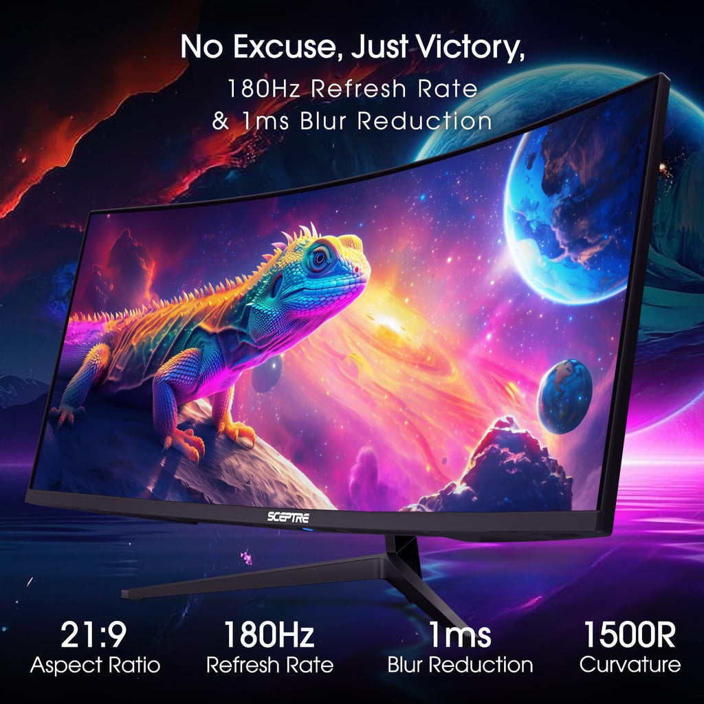 34-Inch Curved Ultrawide WQHD Monitor B334507