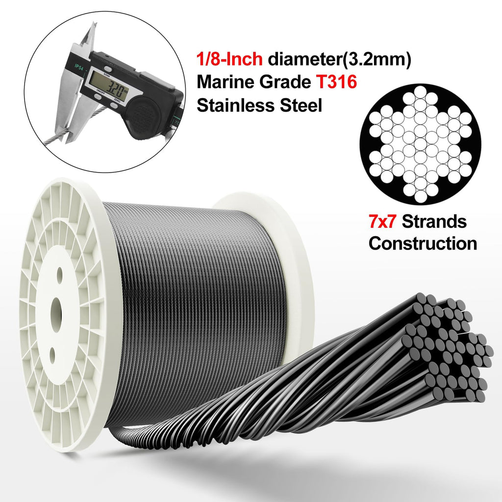 Black Cable Railing Kit F32586