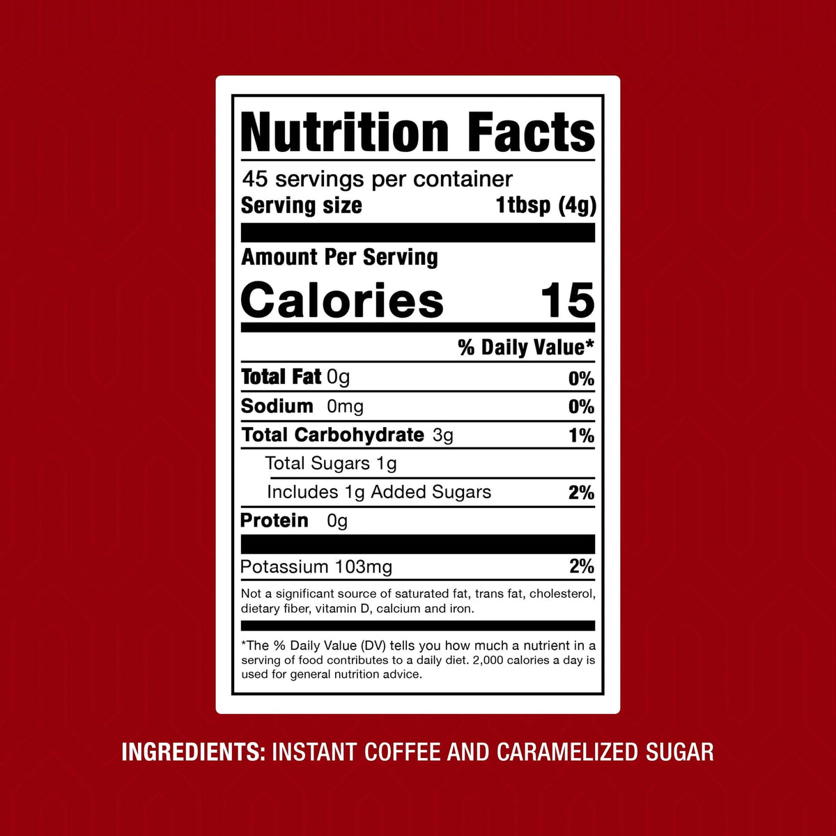 Instant Coffee 6.3 oz Pack of 6 T6031