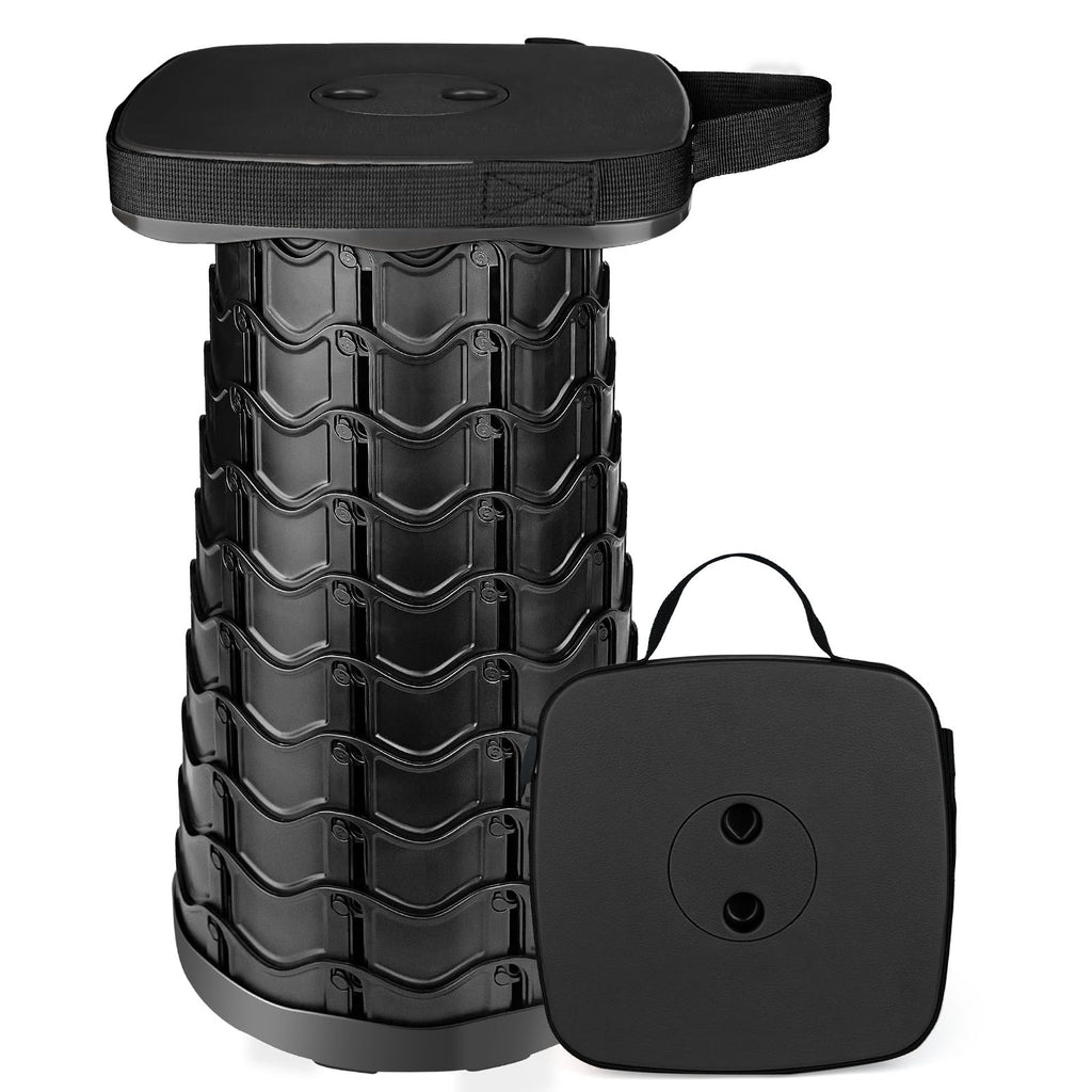 Black Folding Stool N1565