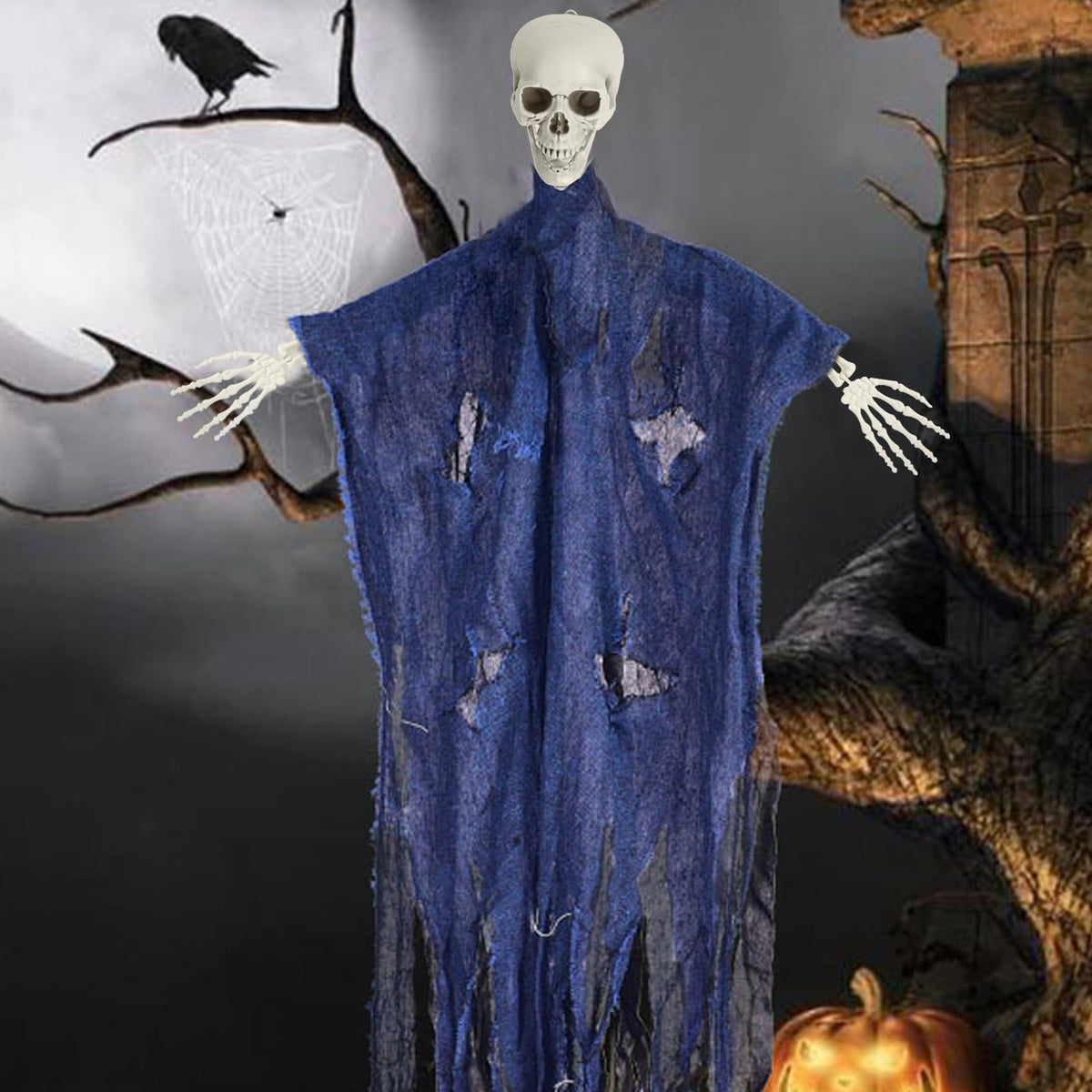 5.4FT Posable Skeleton with Movable Joints T8072
