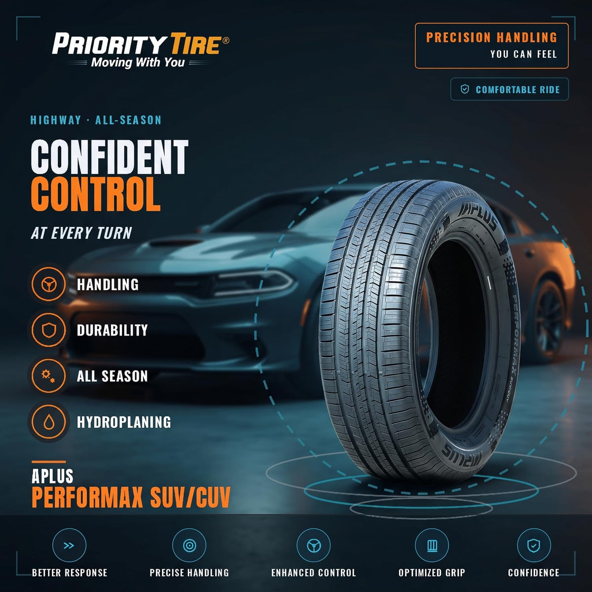 265/70R18 116T Passenger Tire U205